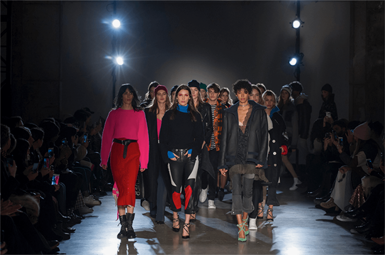 finale fashion show models runway